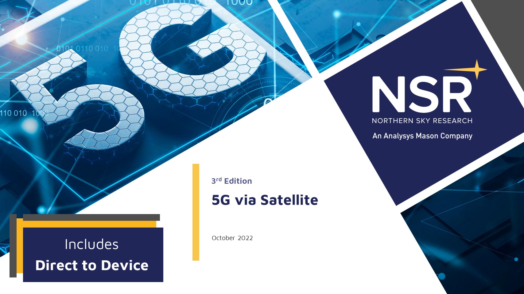5G via Satellite, 3rd Edition - NSR