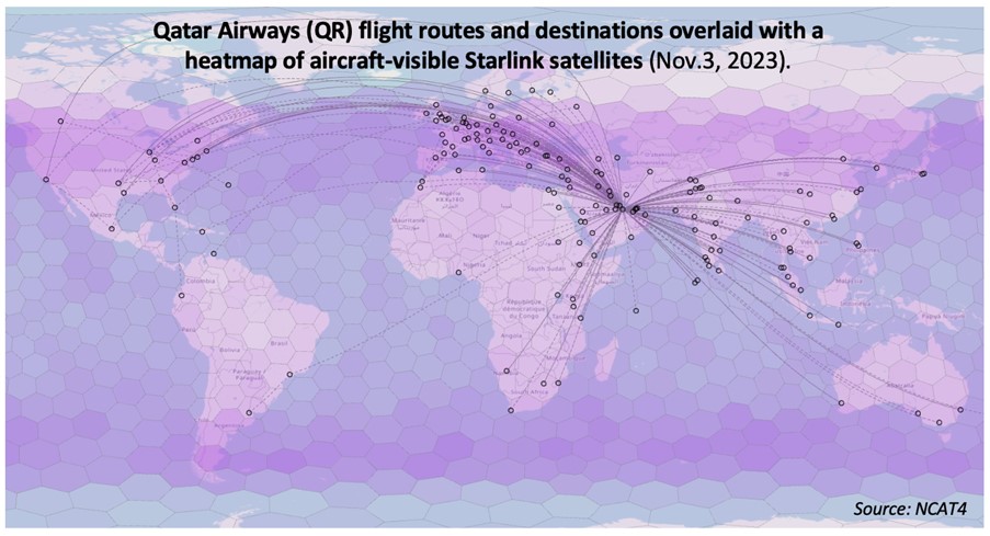 Spacex Raying In Flight Wi Fi Via Starlink Nsr 